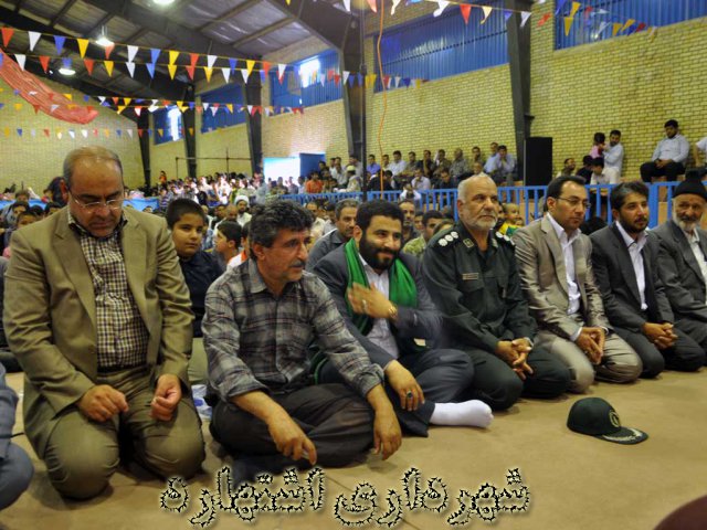 جمعی از مسئولان شهرستان 
