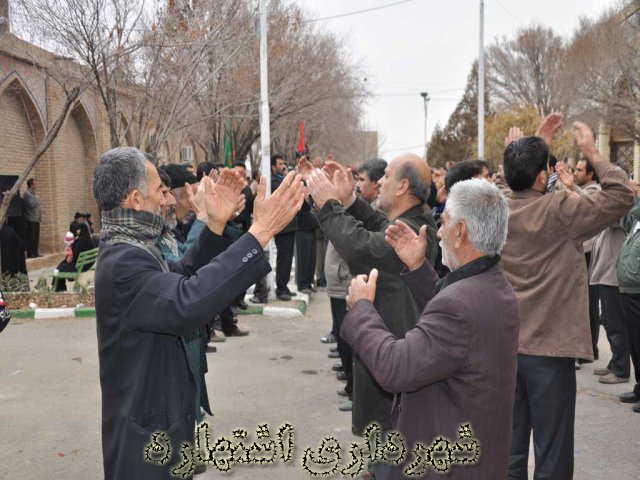 سینه زنی در روز عاشورا - گلزار شهداء