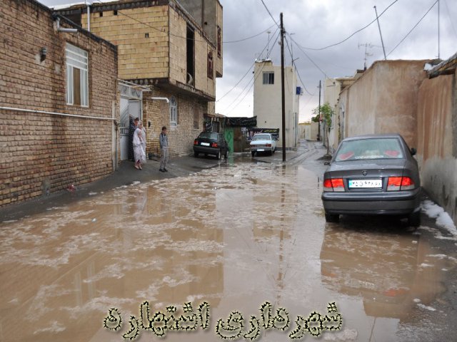 وقوع سیل - مناطق شمالی شهر 