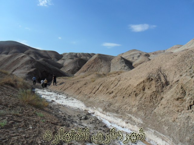 نمای بیرونی غار نمک 