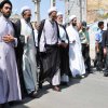 جمعی از روحانیون در راهپیمایی روز جهانی قدس