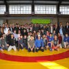 مربیان و جمعی از ورزشکاران کشتی 