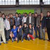 مربیان و جمعی از ورزشکاران کشتی 