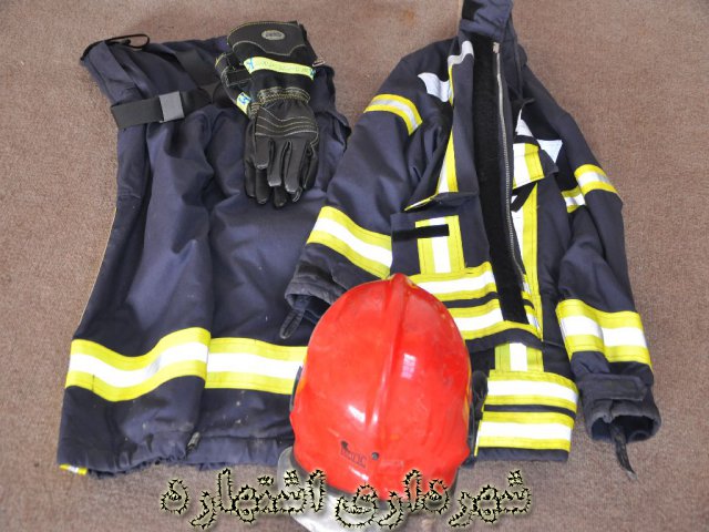 ابراز ایمنی آتش نشان