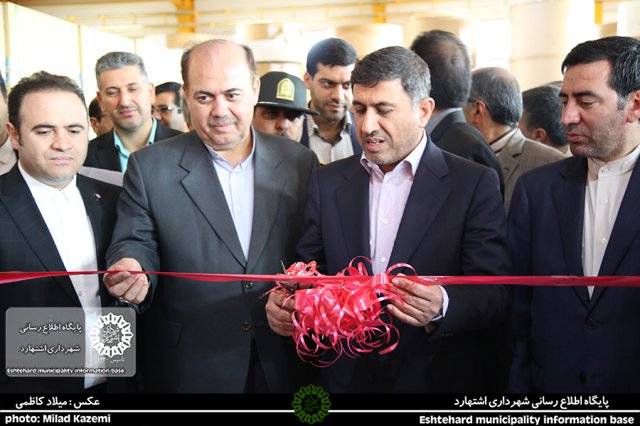 بازدید شهبازی استاندار البرز به مناسبت هفته دولت و افتتاح چند طرح عمرانی از شهرستان اشتهارد