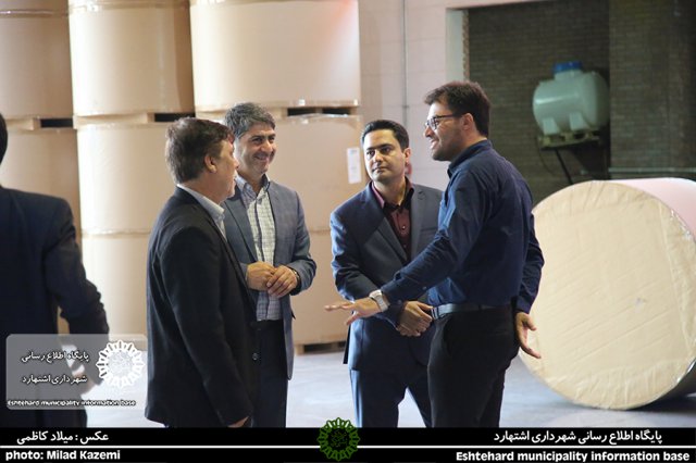 بازدید شهبازی استاندار البرز به مناسبت هفته دولت و افتتاح چند طرح عمرانی از شهرستان اشتهارد