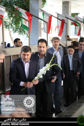 بازدید شهبازی استاندار البرز به مناسبت هفته دولت و افتتاح چند طرح عمرانی از شهرستان اشتهارد