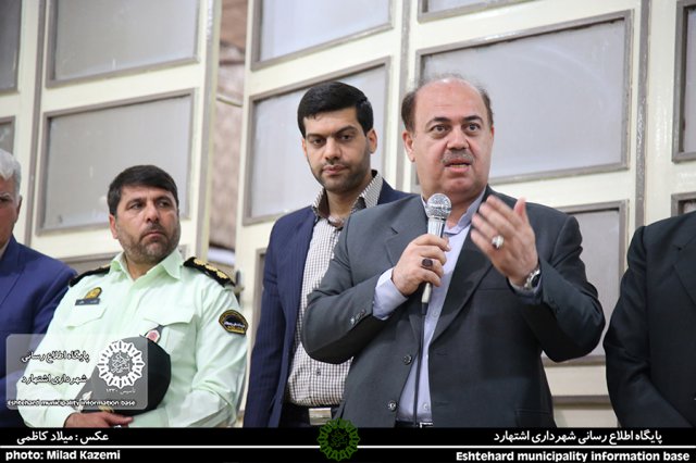 بازدید شهبازی استاندار البرز به مناسبت هفته دولت و افتتاح چند طرح عمرانی از شهرستان اشتهارد