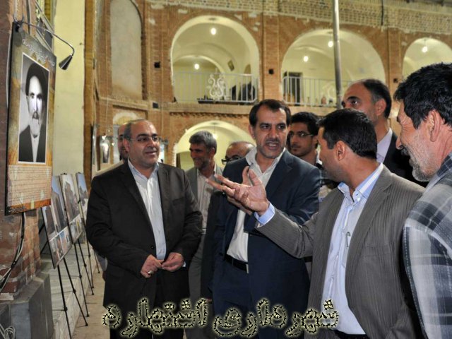حضور مدیر کل سازمان میراث فرهنگی، گردشگری و صنایع دستی استان البرز در نمایشگا اسناد و آثار قدیمی اشتهارد 