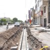 جدول گذاری حاشیه جنوبی خیابان اصلی