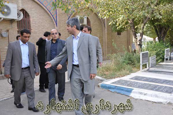 محوطه امام زادگان ام کبری و ام صغری (س)