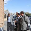 بازدید مدیر کل گردشگری استان البرز، شهردار و رئیس شورا از حسینیه صیادیه