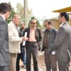 حضور مسئولین به منظور بررسی مشکلات استخر شنا