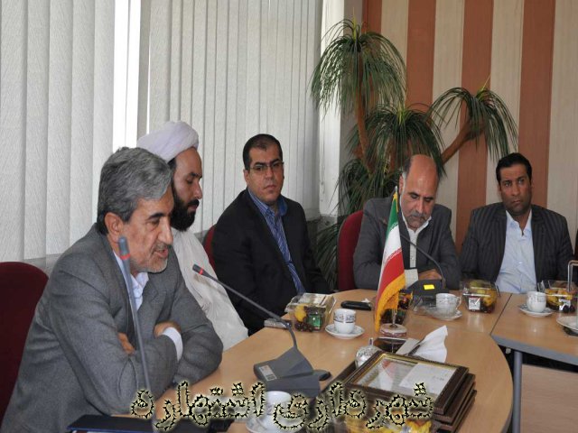 حضور مسئولین در نشست حوزه های قضایی 