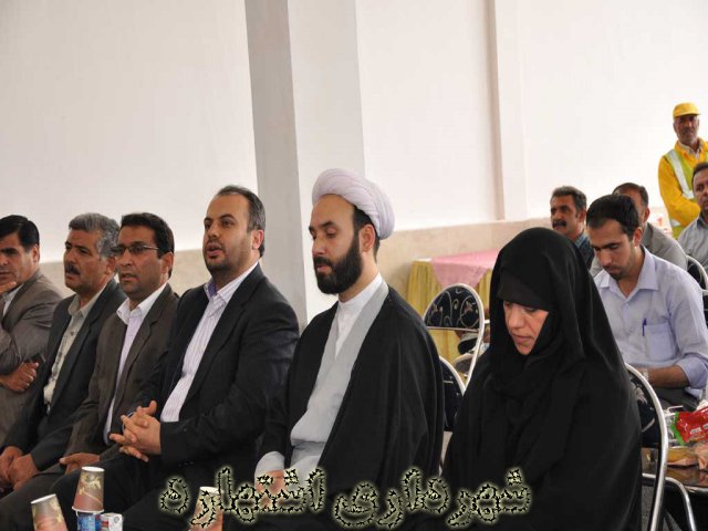 حضور نماینده مردم اشتهارد در مجلس شورای اسلامی و جمعی از مسئولین اشتهارد  