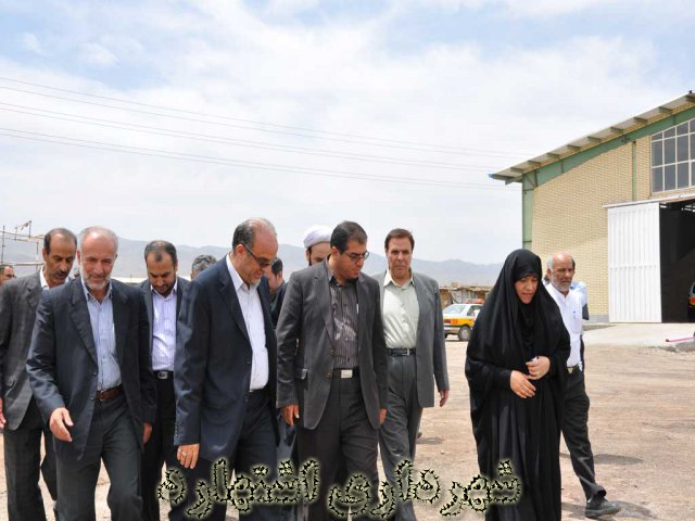 حضور فرماندار البرز، نماینده مردم و جمعی از مسئولان اشتهارد 