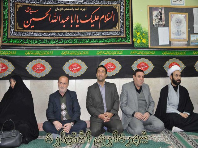 حضور شهردار و رئیس شورا در مراسم زنگ امر به معروف و نهی از منکر 