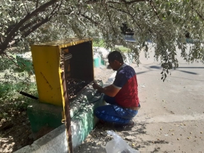 عملیات بهسازی، مناسب سازی و تقویت روشنایی بوستان سعدی