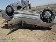 واژگونی یک دستگاه خودرو در جاده اشتهارد یک کشته و سه مجروح برجای گذاشت