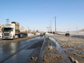 تمام محورهای مواصلاتی به اشتهارد بازگشایی شد