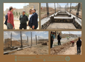 بازدید شهردار از پروژه بزرگ بوستان نهج البلاغه